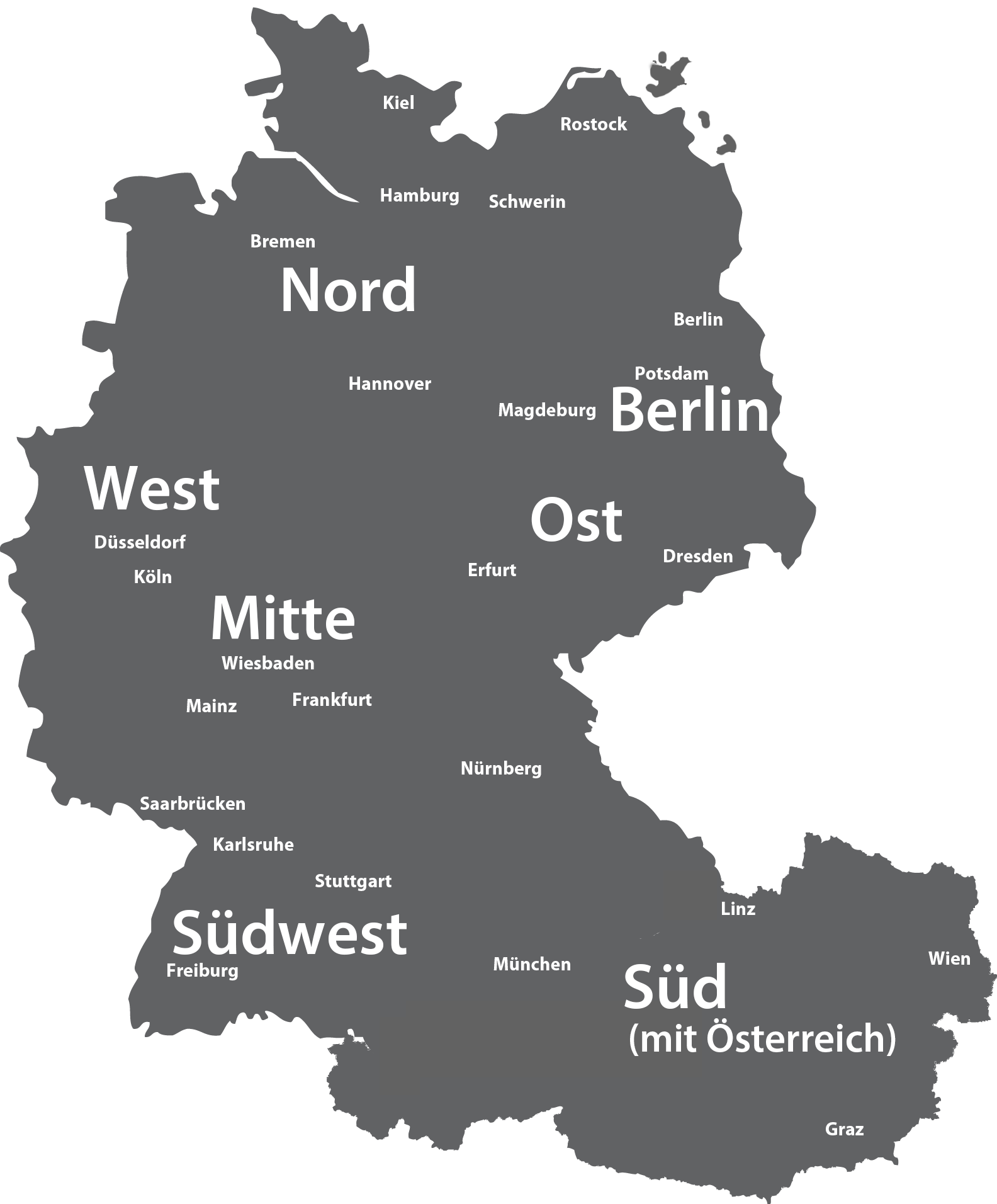 karte deutschsprachige region