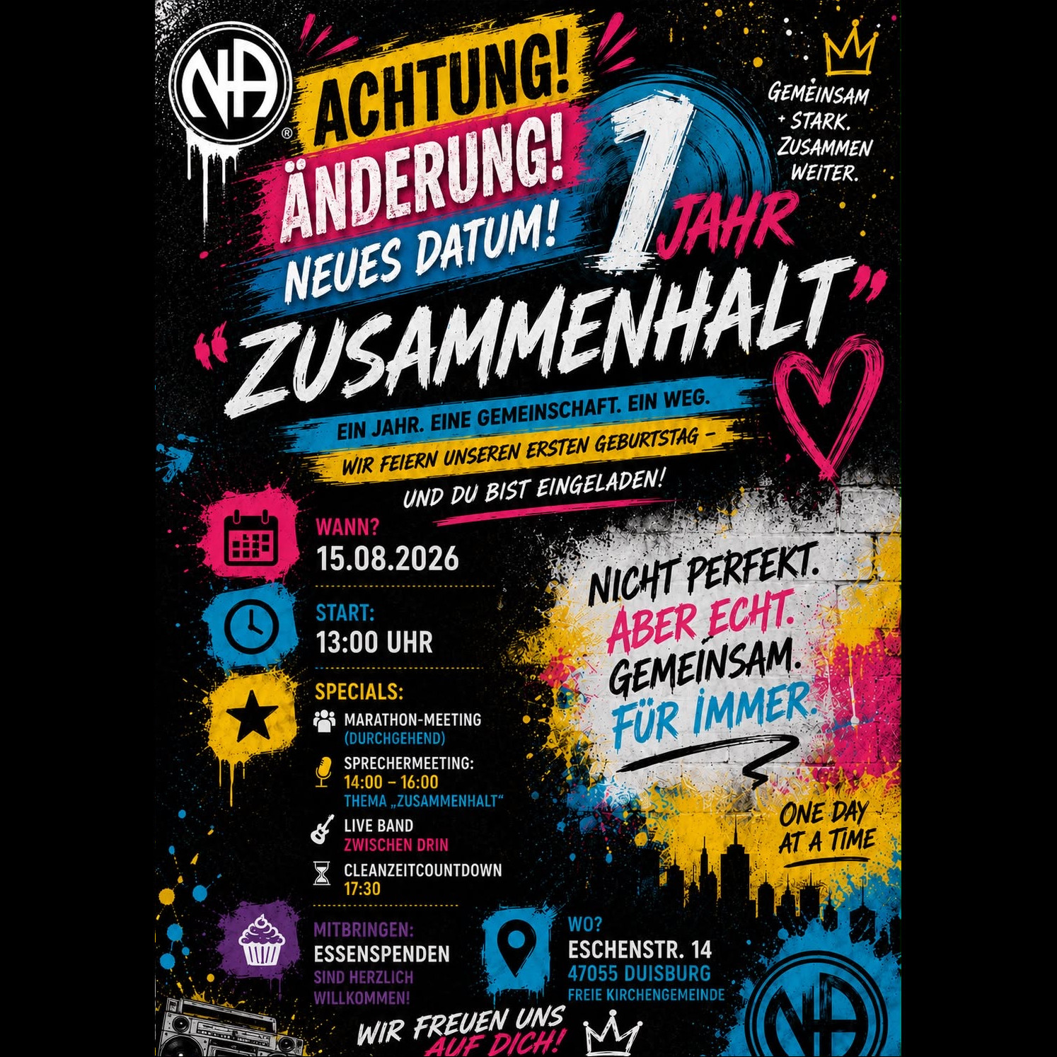 2026 - Tagesconvention Zusammenhalt Duisburg