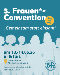 3. Frauen-Convention am 13.-14. Juni in Erfurt