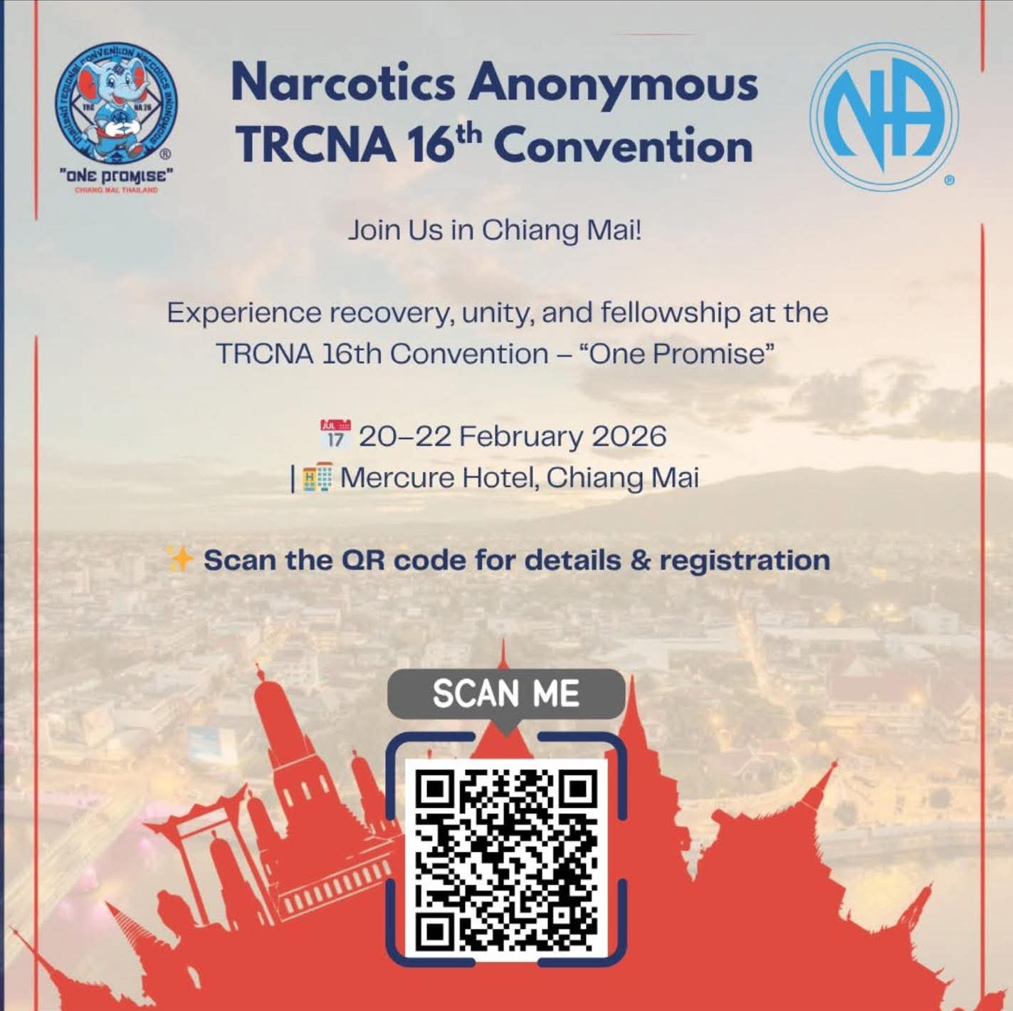 NA Thailand Convention in Chiang Mai 2026