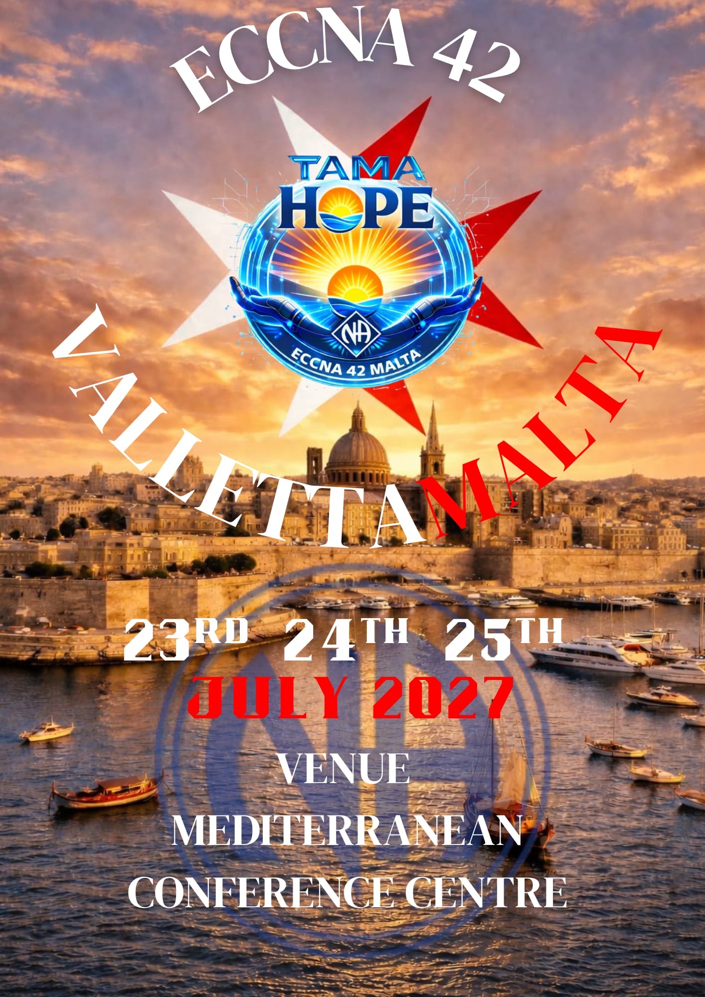 ECCNA42 in Malta Poster