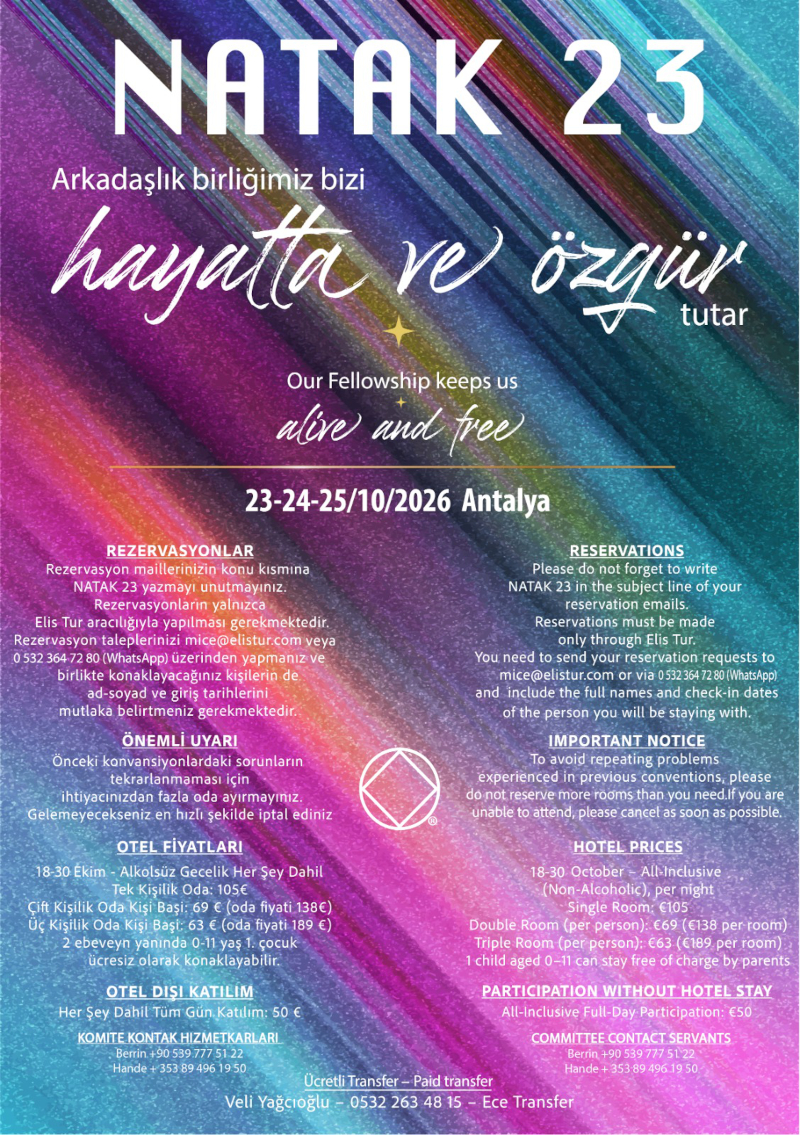Convention Antalya Anleitung
