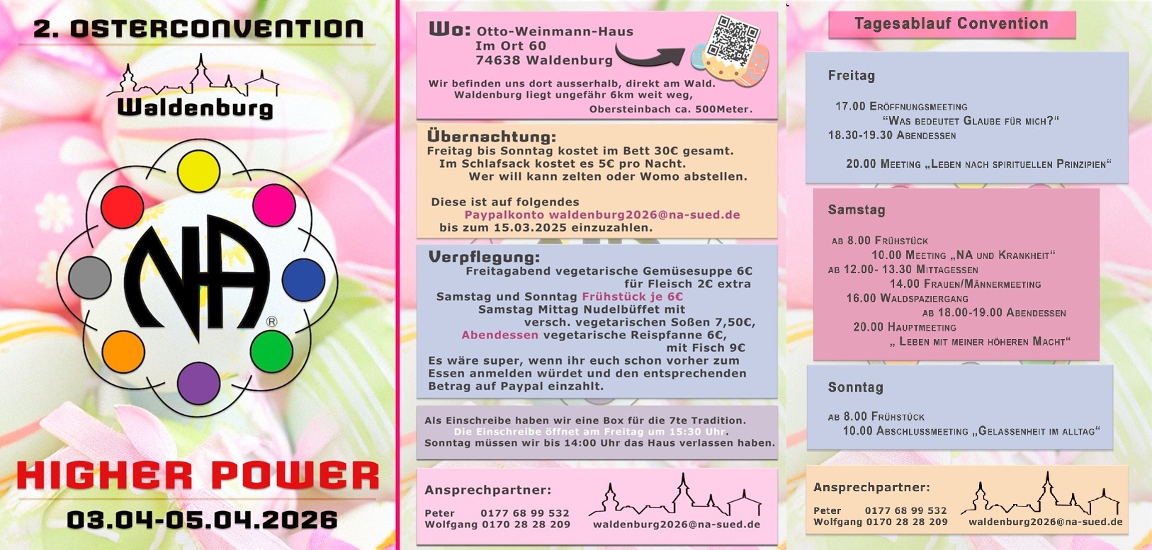 2. Osterconvention Waldenburg vom 03. bis 05.April 2026