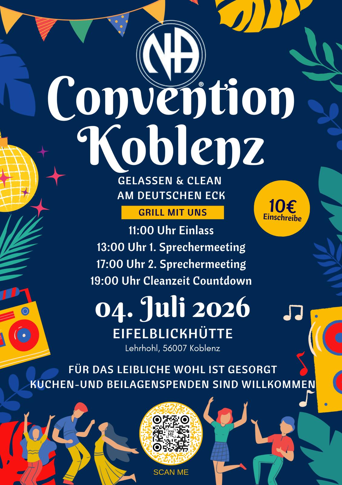 Convention Koblenz Gelassen und Clean