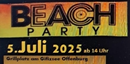 Beach Party in Offenburg