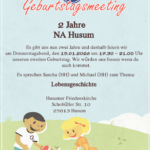 Geburstagsmeeting (2 Jahre NA Husum)